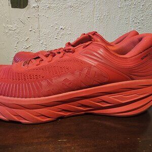 HOKA ONE ONE Bondi 7 High Risk Red Size 12.5 BNwoB Super RARE
